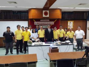 Read more about the article การฝึกอบรมเชิงปฏิบัติการบุคลากรภายใน เรื่อง “ถ่ายทอดองค์ความรู้การออกแบบสื่อการเรียนการสอนสาขาเครื่องกล”