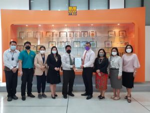 Read more about the article ผู้บริหารสำนักพัฒนาเทคนิคศึกษา ครบวาระการดำรงตำแหน่งได้ทำการส่งมอบงานให้แก่ผู้อำนวยการคนใหม่