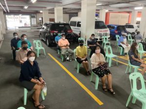 Read more about the article ผู้บริหารและบุคลากรสำนักพัฒนาเทคนิคศึกษา เข้ารับการตรวจหาเชื้อโควิด-19 ด้วยชุดตรวจ ATK (Antigen Test Kit)
