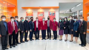 Read more about the article มหาวิทยาลัยเทคโนโลยีพระจอมเกล้าพระนครเหนือ (มจพ.) โดยสำนักพัฒนาเทคนิคศึกษา จัดพิธีลงนามความร่วมมือทางวิชาการ ระหว่าง มหาวิทยาลัยเทคโนโลยีพระจอมเกล้าพระนครเหนือ กับ สถาบันการอาชีวศึกษาภาคใต้ 1