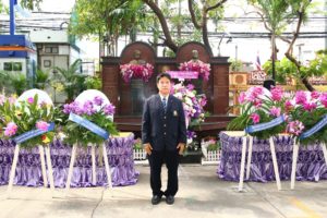 Read more about the article สำนักพัฒนาเทคนิคศึกษา โดย รศ.ดร.ฉัตรชาญ  ทองจับ ผู้อำนวยการ ร่วมพิธีรำลึกถึงทวาปูชนียาจารย์ : ศ ดร.บุญญศักดิ์  ใจจงกิจ และ Dipl. Ing Karl Stuetzle ในโอกาสวันคล้ายวันสถาปนา มจพ. ครบ 63 ปี