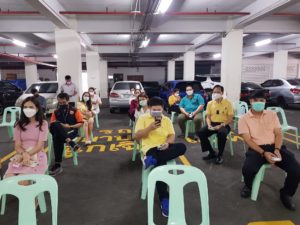 Read more about the article ผู้บริหารและบุคลากรสำนักพัฒนาเทคนิคศึกษา เข้ารับการตรวจหาเชื้อโควิด-19 ด้วยชุดตรวจ ATK (Antigen Test Kit) ณ บริเวณลานจอดรถ อาคาร 40 ปี มจพ.